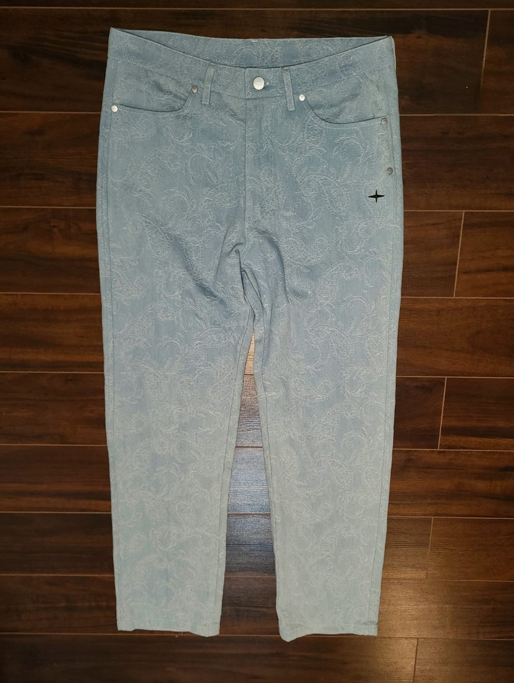 Project X Paris (PXP) Rare Embroidery Jeans - Light Wash - Size 30